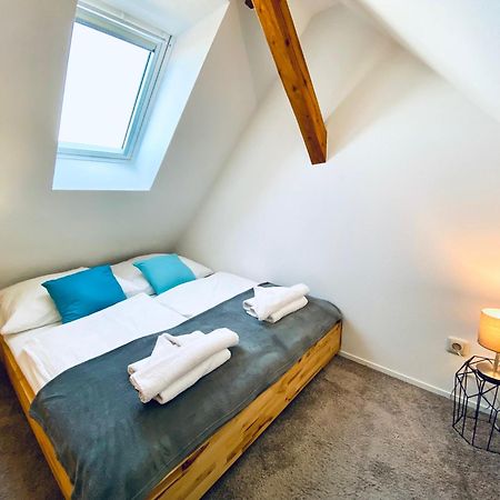 Apartment Schleusentor - Ferienwohnung Maisonette Rostock Ngoại thất bức ảnh