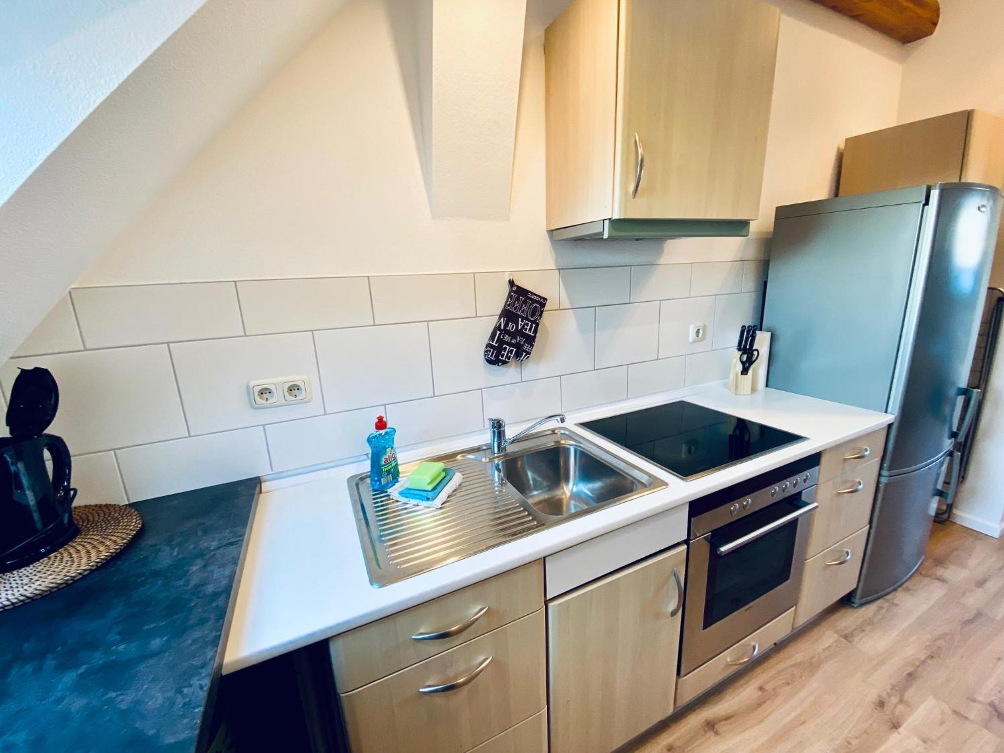Apartment Schleusentor - Ferienwohnung Maisonette Rostock Ngoại thất bức ảnh