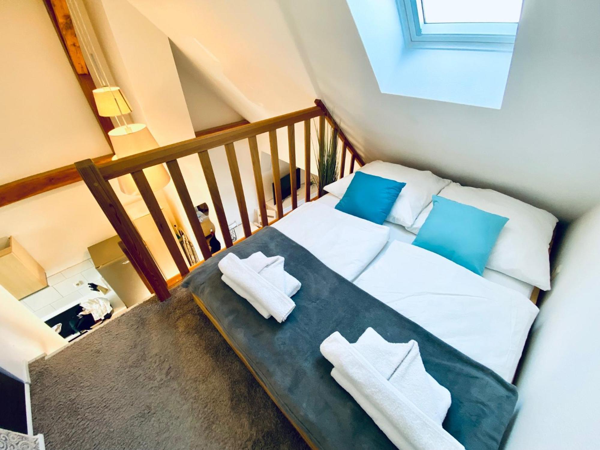 Apartment Schleusentor - Ferienwohnung Maisonette Rostock Ngoại thất bức ảnh